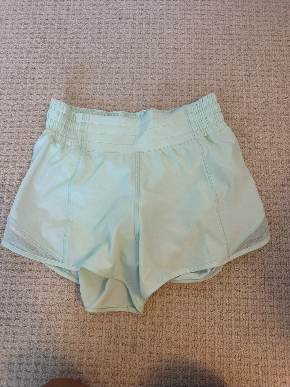 lululemon athletica Mint Green Athletic Shorts